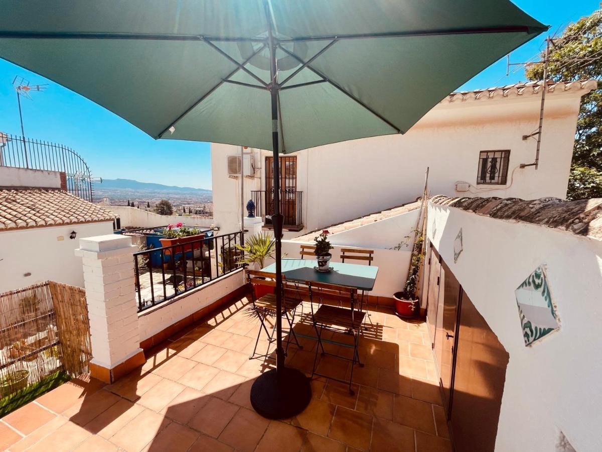 Casa Lucia Albaicin Con Terraza Apartamento Granada Exterior foto